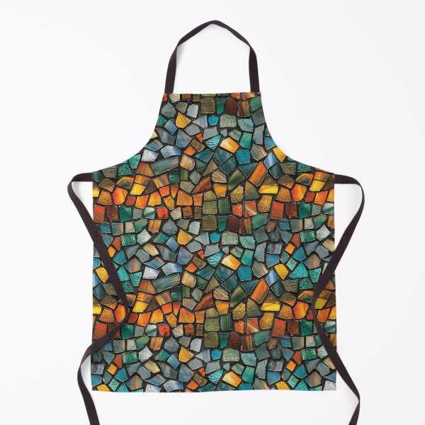 Item preview, Colorful Stained Glass Mosaic Tile Pattern designed and sold by NTGUILTY.