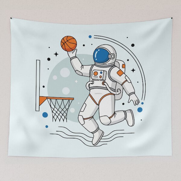 Item preview, Dunking Astronaut designed and sold by Amir Faysal.
