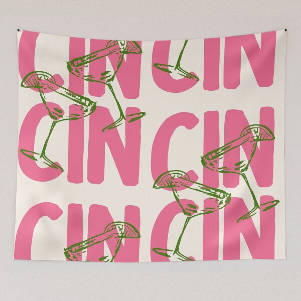 Item preview, Cin Cin Pink designed and sold by MariePopPrints.