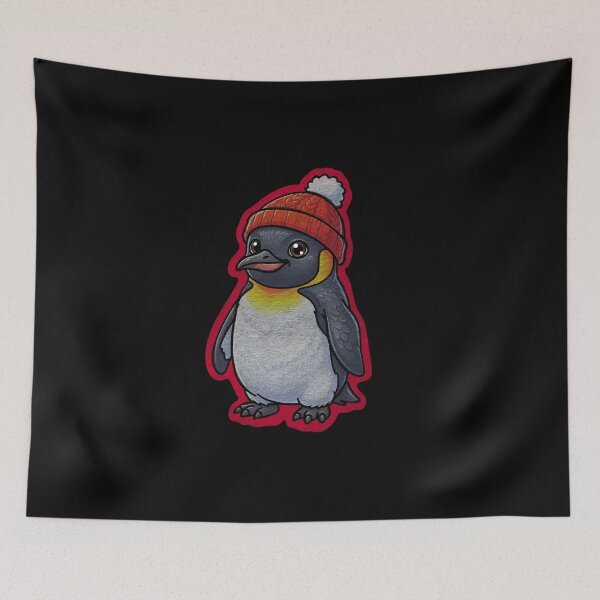 Item preview, Penguin beanie designed and sold by Moods & Merch Co..