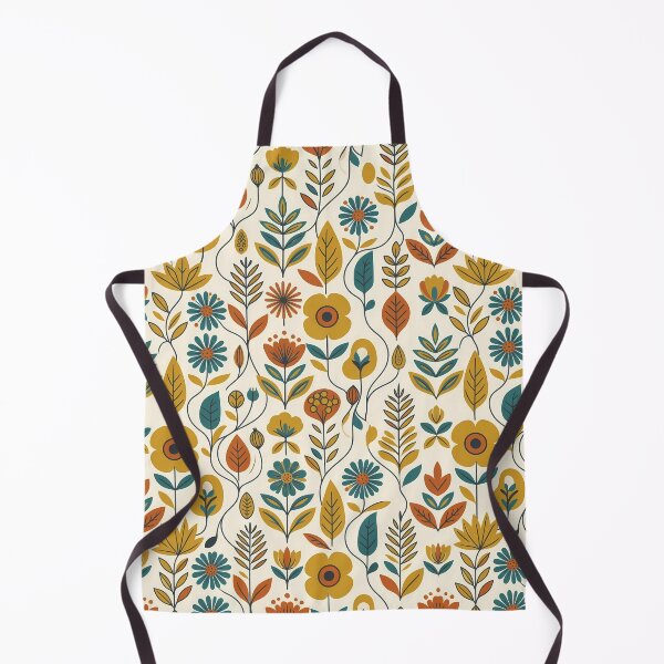 Item preview, Minimalist Bauhaus Geometric Floral Seamless Pattern designed and sold by InkedHorizon.