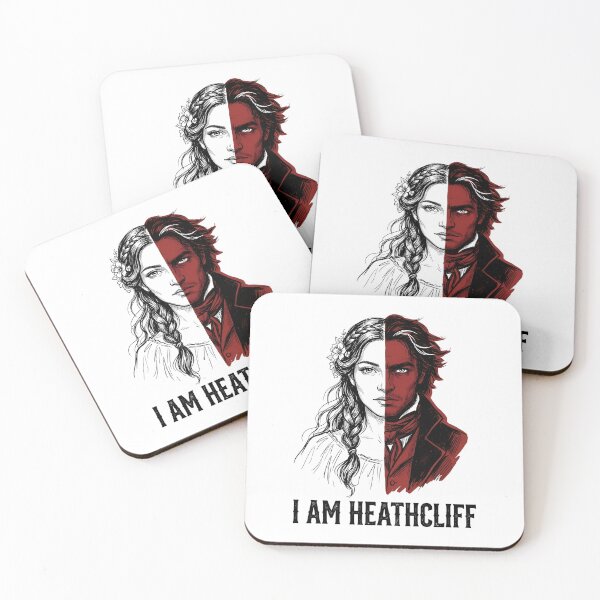 Aperçu de l'œuvre Je suis Heathcliff Catherine Wuthering Heights Emily Brontë créée et vendue par Fenay Designs.