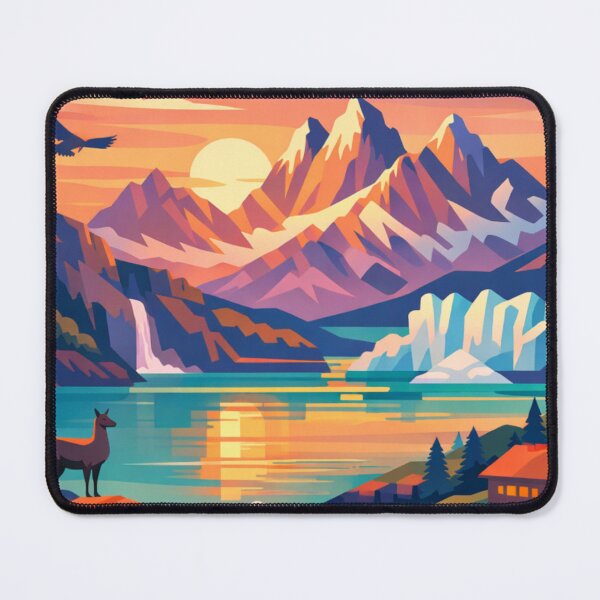 Item preview, Patagonia Travel Poster designed and sold by MatthewHeights.