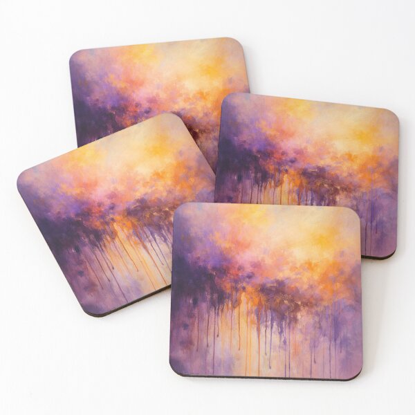 Item preview, Radiant Dripscape Color Flow Abstract Art designed and sold by Joey Santiago.