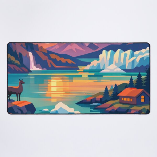 Item preview, Patagonia Travel Poster designed and sold by MatthewHeights.