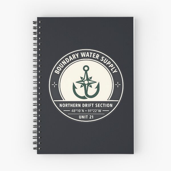 Item preview, Boundary Water Supply Northern Drift Section Badge designed and sold by EimSol.