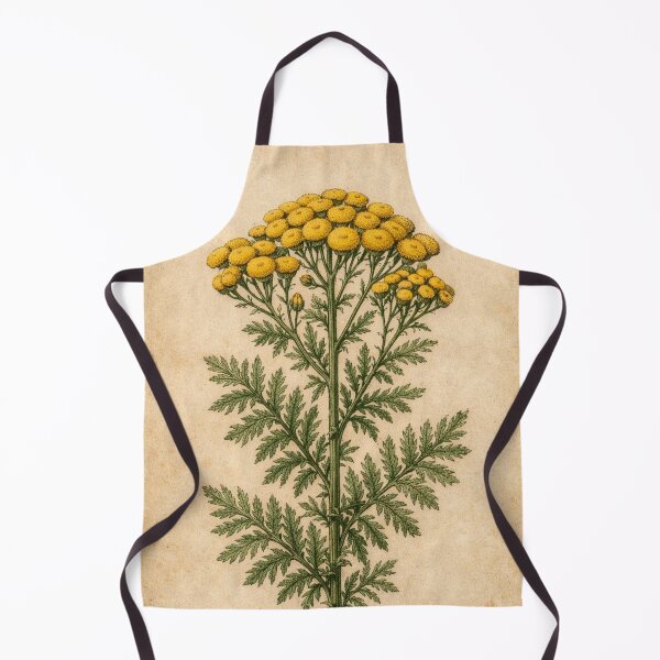 Item preview, Vintage Tansy Botanical Illustration - Tanacetum Vulgare Antique Botanical Print designed and sold by Darlin8888.