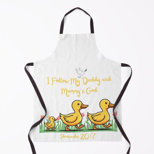 Item preview, Christian Duckie Family Design Proverbs 20:7 designed and sold by 1anne-grace1.