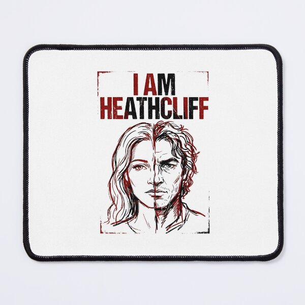 Item preview, I Am Heathcliff Red Gothic Quote Wuthering Heights designed and sold by Fenay Designs.