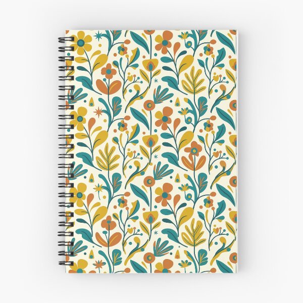 Item preview, Modern Folk Art Floral Seamless Pattern designed and sold by InkedHorizon.