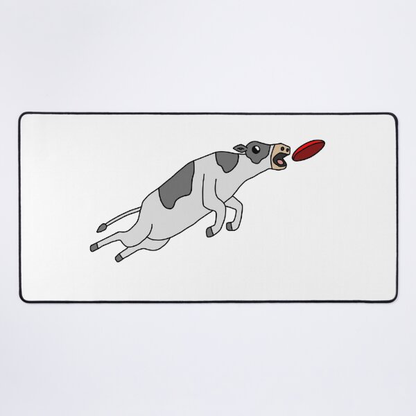 Item preview, Cow catching frisbee designed and sold by BeefHamPoultry.