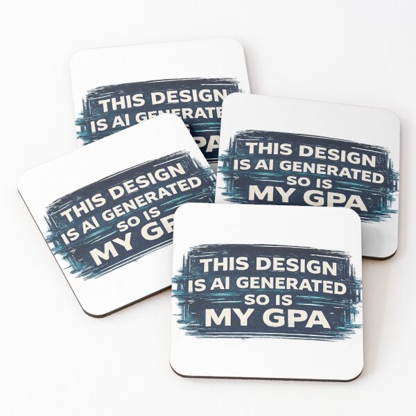 Item preview, This Design Is AI Generated So Is My GPA designed and sold by MatthewTSherrod.