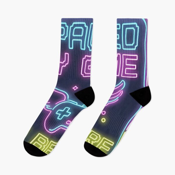 Item preview, I Paused My Game To Be Here - Gaming Neon Style designed and sold by NovaArtCollect.