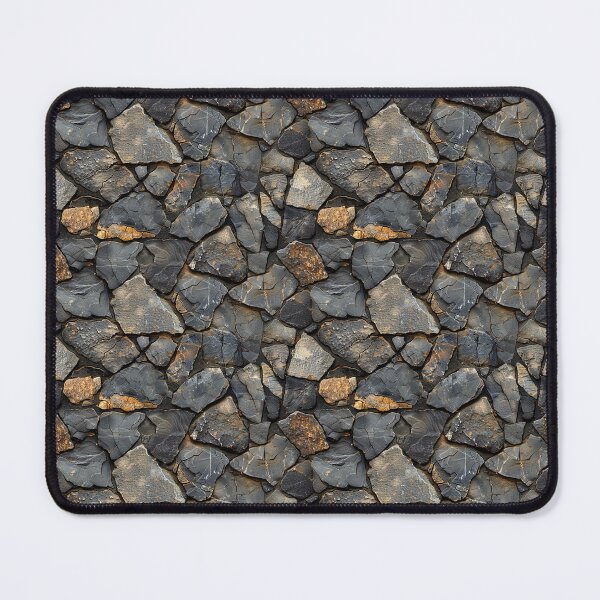 Item preview, Rustic Natural Slate Stone Wall Seamless Texture Pattern designed and sold by NTGUILTY.