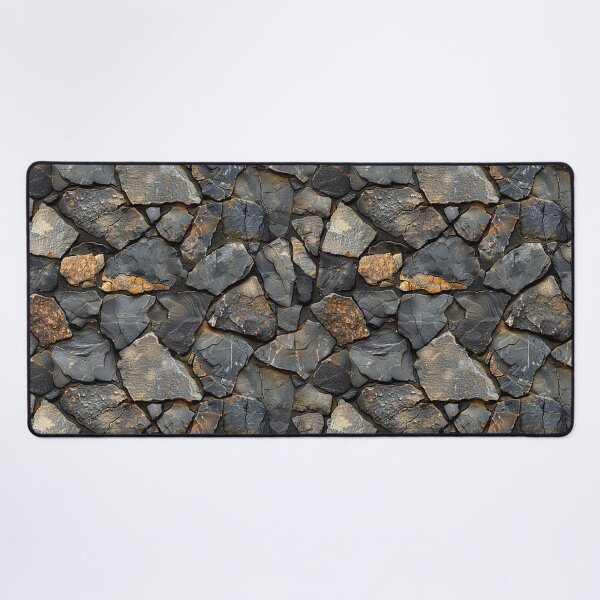 Item preview, Rustic Natural Slate Stone Wall Seamless Texture Pattern designed and sold by NTGUILTY.