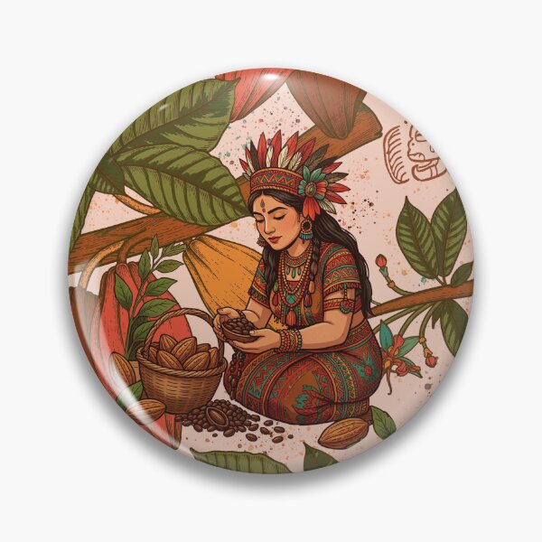 Item preview, cocoa chocolate designed and sold by Tania Uvalle.