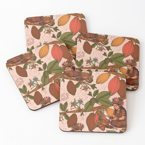 Item preview, cocoa chocolate designed and sold by Tania Uvalle.