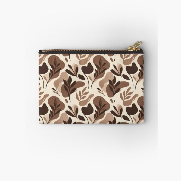 Item preview, Mocha Mousse Abstract Organic Shapes Seamless Pattern designed and sold by InkedHorizon.