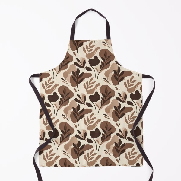 Item preview, Mocha Mousse Abstract Organic Shapes Seamless Pattern designed and sold by InkedHorizon.
