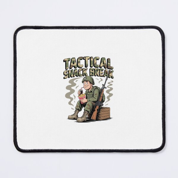Item preview, Tactical Snack Break Funny Soldier Meme | Military Humor Cartoon Design designed and sold by DmaarGroup.