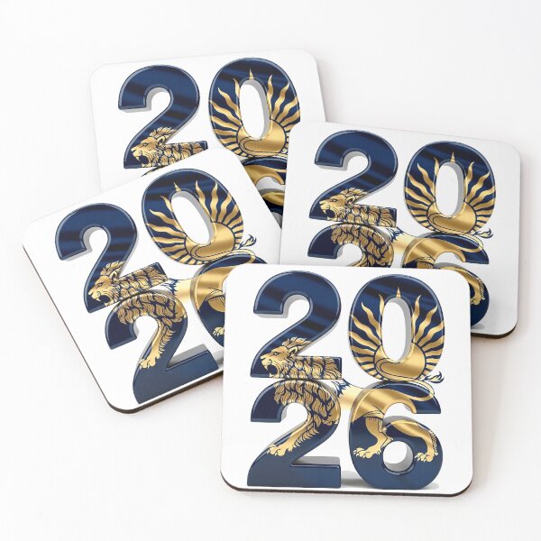 Item preview, Luxury 2026 Lion – Golden Persian New Year Design designed and sold by HeleDesign1983.