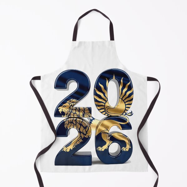 Item preview, Luxury 2026 Lion – Golden Persian New Year Design designed and sold by HeleDesign1983.