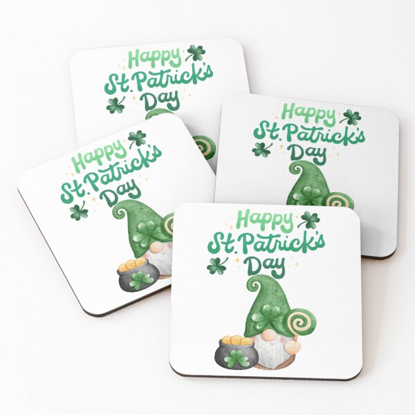 Item preview, Happy St Patrick's Day, Shamrock, Irish Green Leprechaun Funny Design designed and sold by Ladys-Gents.