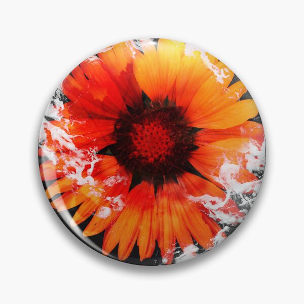 Item preview, Golden Sunflower Fluid Motion Abstract Botanical ICM Photography Vibrant Yellow Nature Wall Art designed and sold by NickDedidis.