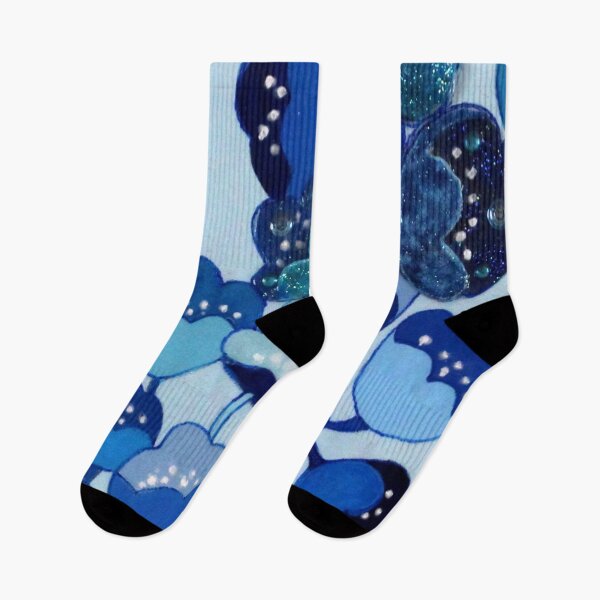 Item preview, Small blue flowers 2 designed and sold by Ginette Ash.