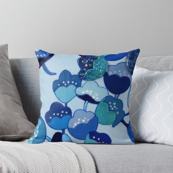 Item preview, Small blue flowers 2 designed and sold by Ginette Ash.