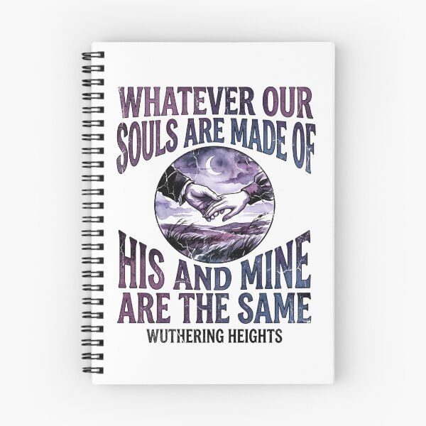 Aperçu de l'œuvre Quoi que nos âmes soient faites, la sienne et la mienne sont les mêmes Wuthering Heights créée et vendue par Fenay Designs.