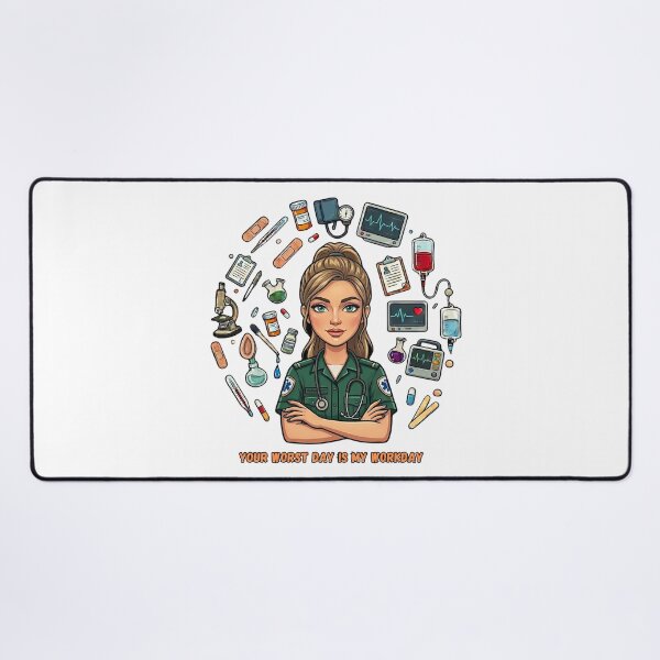 Item preview, Your worst day is my workday (paramedic) designed and sold by Nurse Eve.