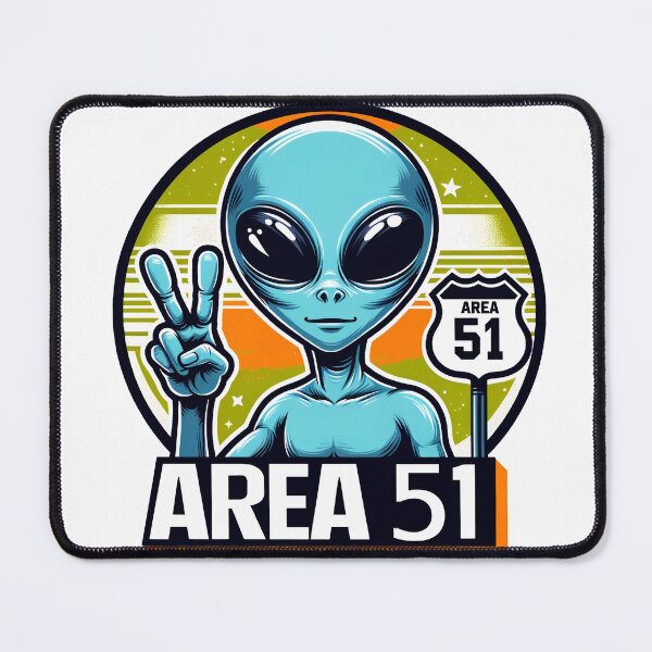 Item preview, Area 51 Peace Alien designed and sold by RobertMartinArt.
