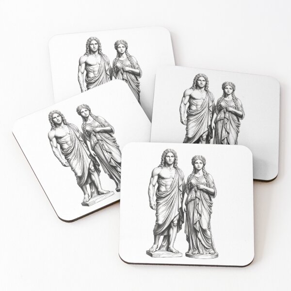 Item preview, Young men and women in ancient costumes designed and sold by PP&RAINBOW SHOP.