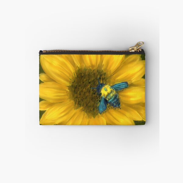 Item preview, Sunflower carpenter bee  designed and sold by AziJ-Designs.