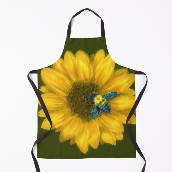 Item preview, Sunflower carpenter bee designed and sold by AziJ-Designs.