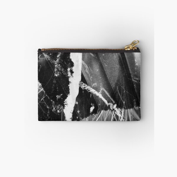 Item preview, Monochrome Kinetic Abstract Black and White Minimalist Line Art Print Industrial Noir Wall Decor designed and sold by NickDedidis.