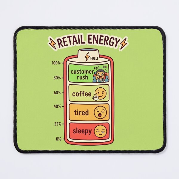 Item preview, Target Team Member - Retail Energy Battery Meter Design designed and sold by WowDezign.