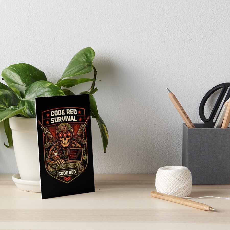 Item preview, Art Board Print designed and sold by UrbanWildOps.