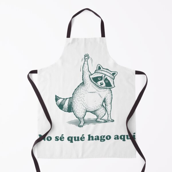 Item preview, Camiseta Mapache Graciosa No Sé Qué Hago Aquí designed and sold by NoSurpluses.