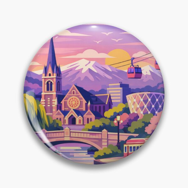 Item preview, Christchurch Travel Poster designed and sold by MatthewHeights.