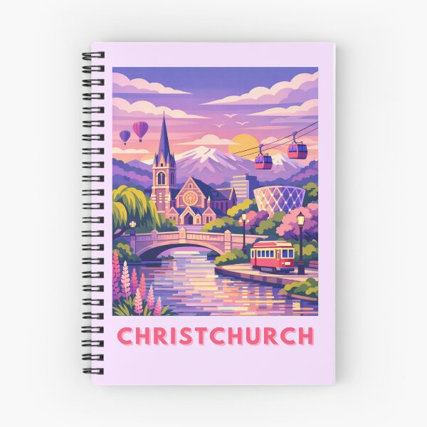Item preview, Christchurch Travel Poster designed and sold by MatthewHeights.