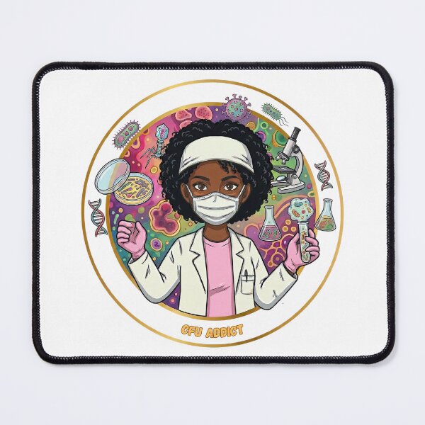 Item preview, CFU addict (microbiologist) designed and sold by Nurse Eve.