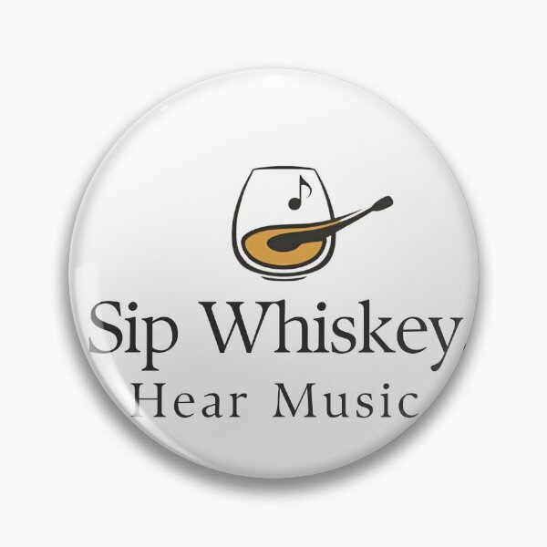 Item preview, Disfruta de un trago de whisky. Escucha música. – Diseño para amantes del bourbon y la música. designed and sold by Hodboys.