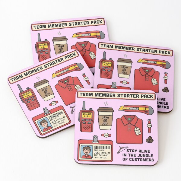 Item preview, Target Team Member - Team Member Starter Pack Retail Essentials Design designed and sold by WowDezign.