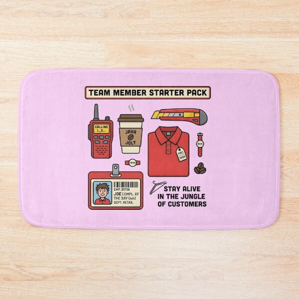 Item preview, Target Team Member - Team Member Starter Pack Retail Essentials Design designed and sold by WowDezign.