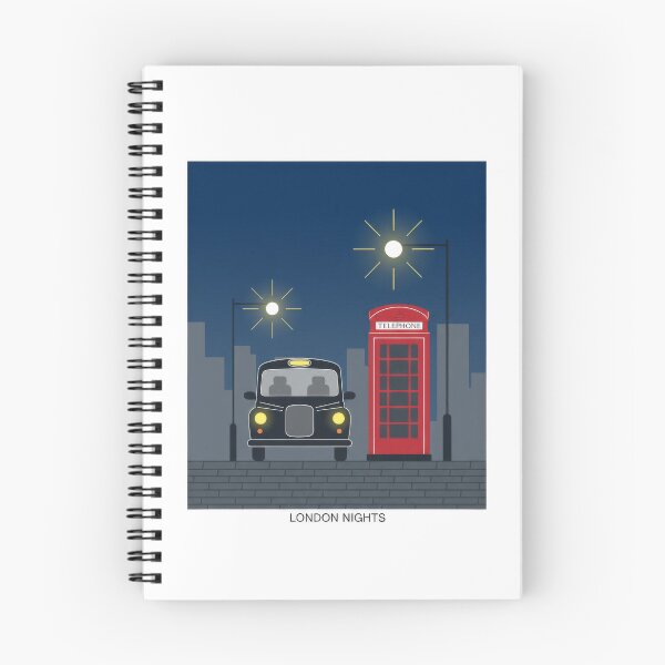 Item preview, london at night phone box  designed and sold by DerekWells.