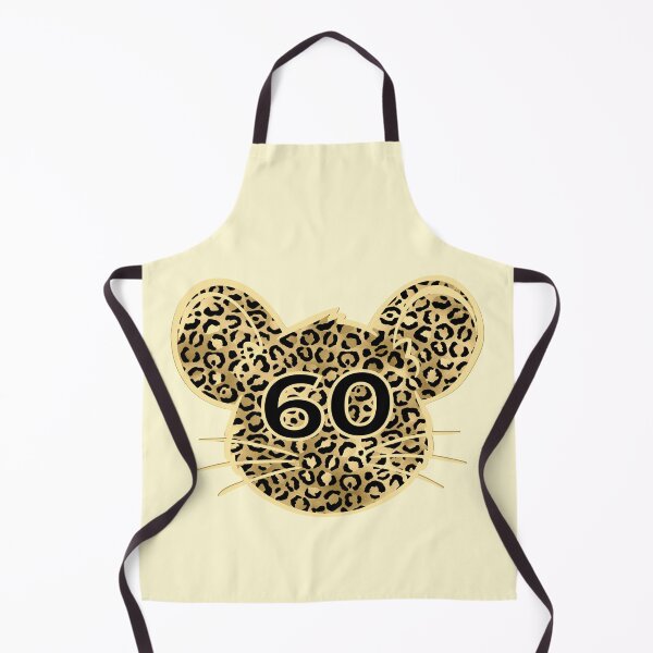 Item preview, 60th birthday Leopard Mouse designed and sold by minimalartstory.