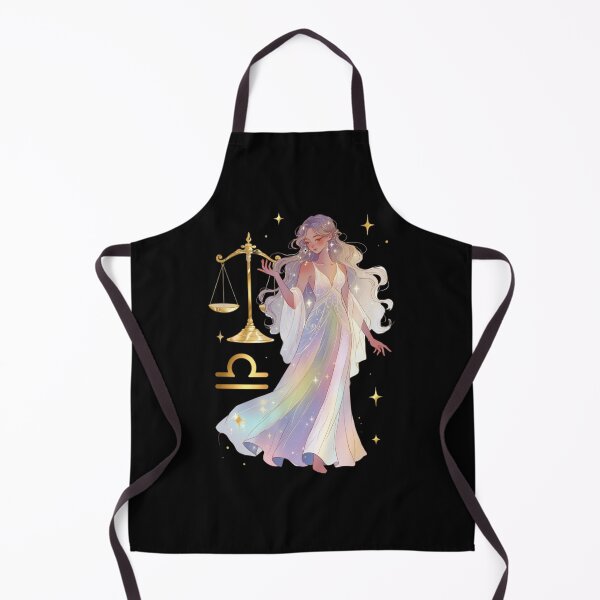 Item preview, Animated Libra Woman Holding Scales Zodiac,Libra Zodiac Cartoon Woman Balance Scales designed and sold by OLYUS.