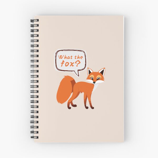 Item preview, What the fox? | Animal Fox Pun designed and sold by wonderxwander.